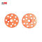 Orange Color Plastic Insulation Washers Plastic Washers For Rigid Insulation
