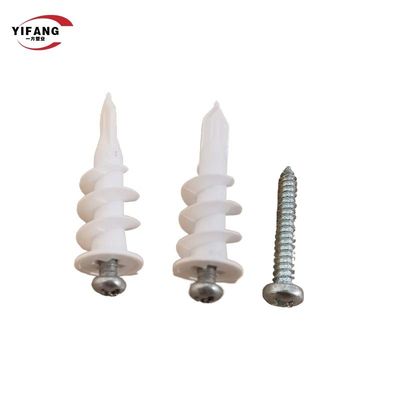 DIY plastikowe kotwy ścienne puste małe zestawy płyt kartonowo-gipsowych