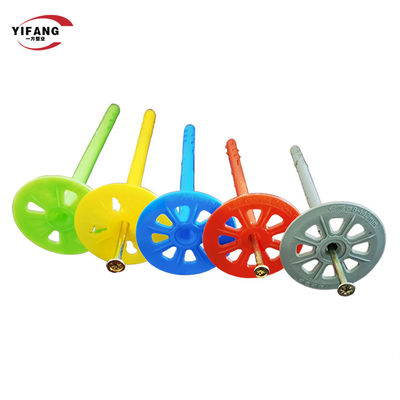 Śruby ścienne 55 mm Plastikowe kotwy izolacyjne z łącznikami śrubowymi