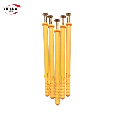 Betonowy typ gwoździ Plastikowa kotwa rozprężna Małe kołki ścienne Łatwa deformacja