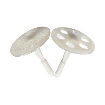 Dostosowane plastikowe kotwy murarskie o długości 150 mm w kolorze białym