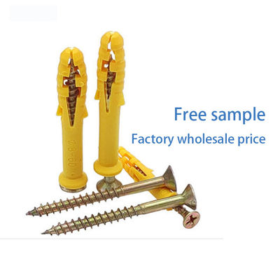 ISO 80 * 40 mm PE PP Nylon Plastikowe kołki rozporowe z tworzywa sztucznego