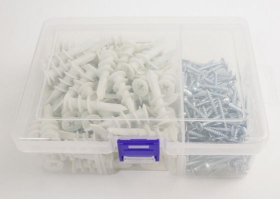 Śruba kotwiąca ścienna z nylonu 13x40 mm o średnicy 4-4,5 mm